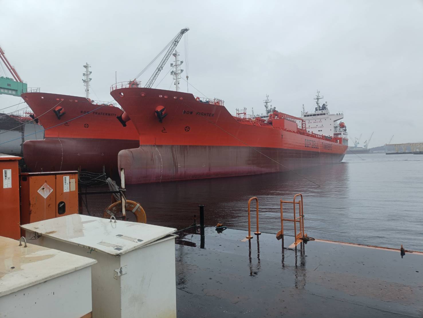 連続建造1隻目　無事引き渡し完了。